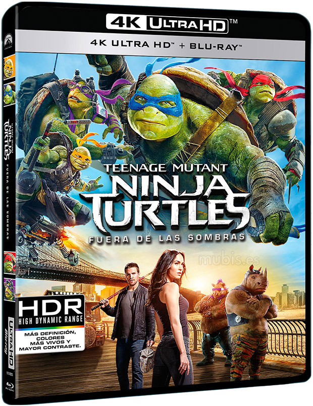 Ninja Turtles: Fuera de las Sombras Ultra HD Blu-ray