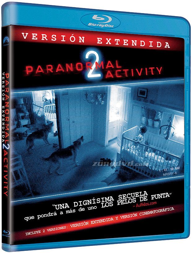 Paranormal Activity 2 Blu-ray