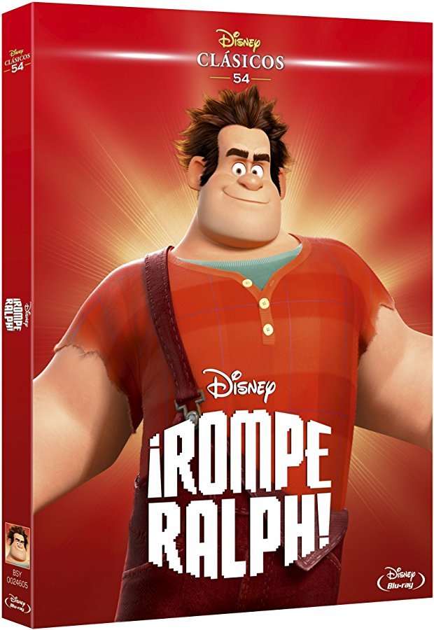 carátula Rompe Ralph (Disney Clásicos) Blu-ray 1