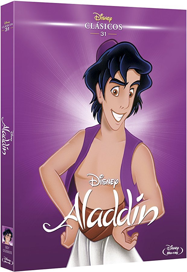 carátula Aladdín (Disney Clásicos) Blu-ray 1