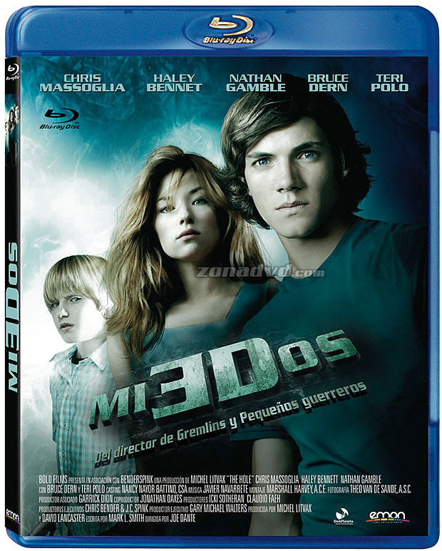 carátula Miedos 3D Blu-ray 0