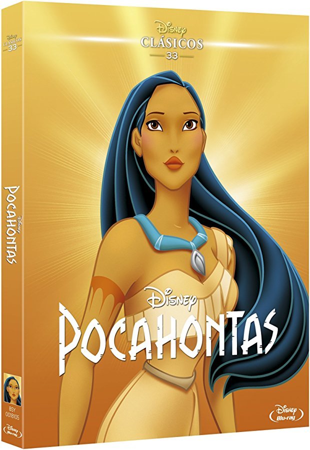 carátula Pocahontas (Disney Clásicos) Blu-ray 1