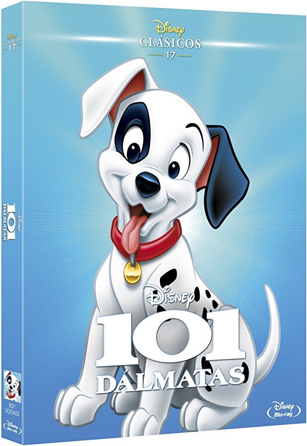 carátula 101 Dálmatas (Disney Clásicos) Blu-ray 1
