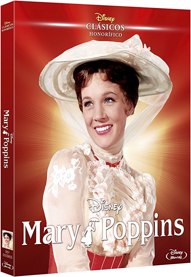 carátula Mary Poppins (Disney Clásicos) Blu-ray 1