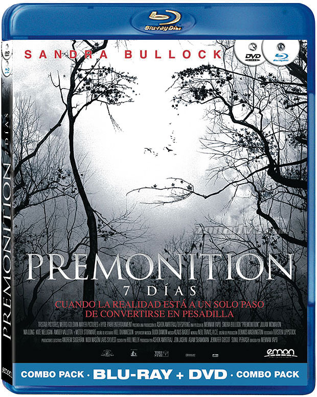carátula Premonition (7 Días) (Combo Blu-ray + DVD) Blu-ray 1