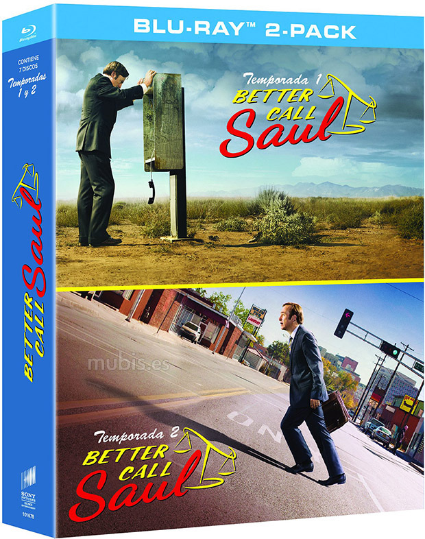 carátula Better Call Saul - Temporadas 1 y 2 Blu-ray 1