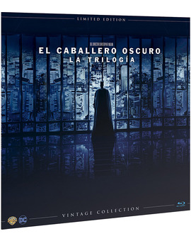 El Caballero Oscuro - La Trilogía (Vinilo Vintage Collection) Blu-ray