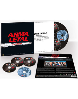 Arma Letal Colección (Vinilo Vintage Collection) Blu-ray 2