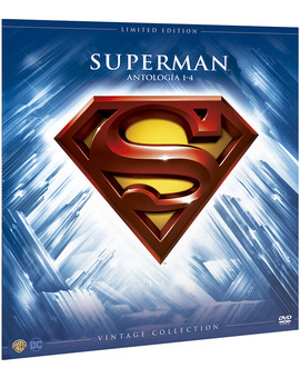 Superman - Antología 1 a 4 (Vinilo Vintage Collection) Blu-ray