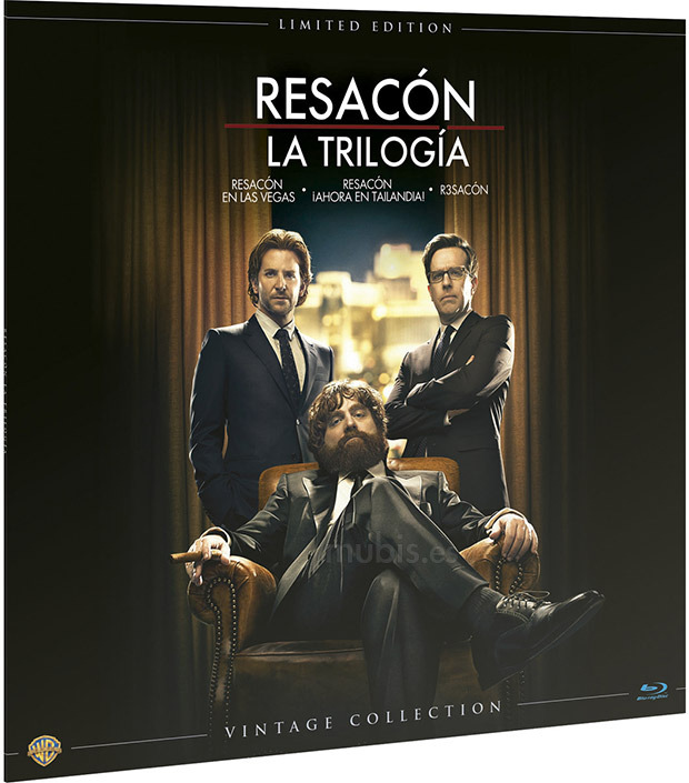carátula Resacón - La Trilogía (Vinilo Vintage Collection) Blu-ray 1