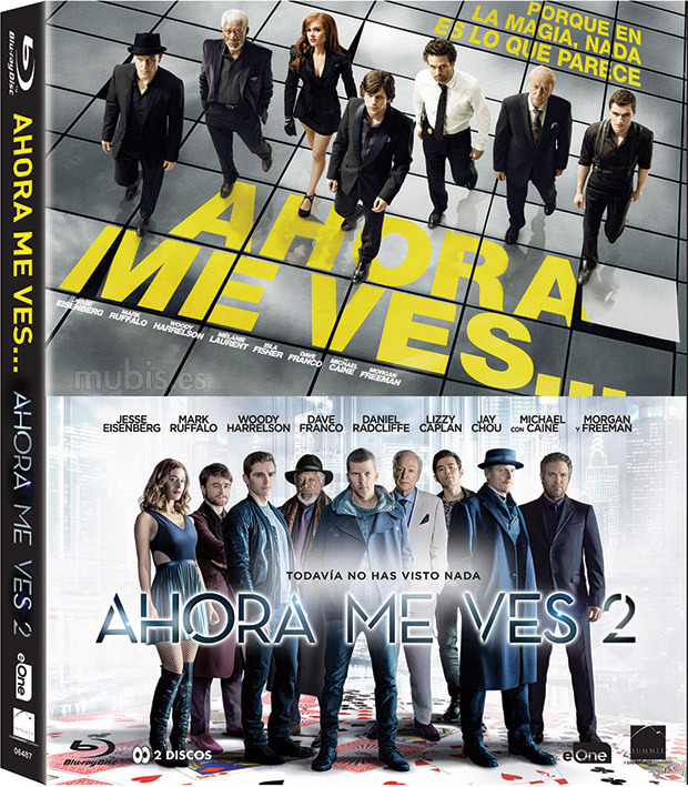 Pack Ahora me Ves + Ahora me Ves 2 Blu-ray