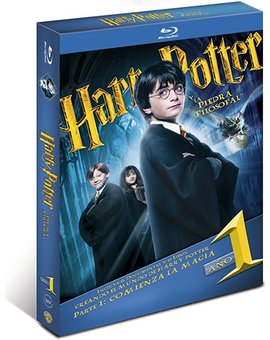 Harry Potter y la Piedra Filosofal - Edición Definitiva Libro Blu-ray