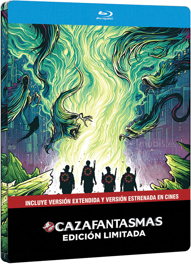 carátula Cazafantasmas - Edición Metálica Blu-ray 1