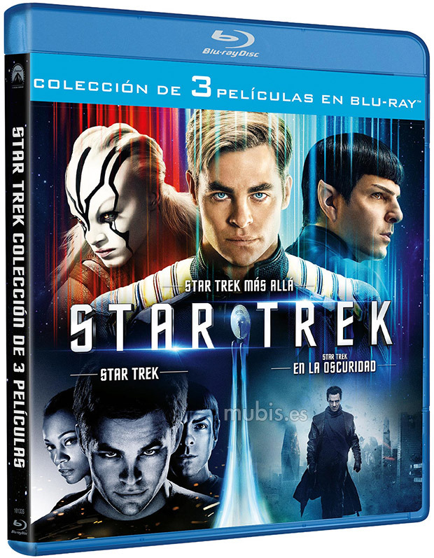 carátula Star Trek - Colección de 3 Películas Blu-ray 1