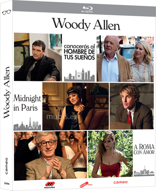 carátula Pack Woody Allen Blu-ray 1