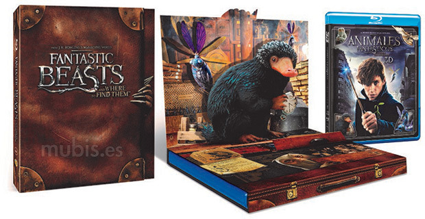 Animales Fantásticos y Dónde Encontrarlos Blu-ray 3D 2