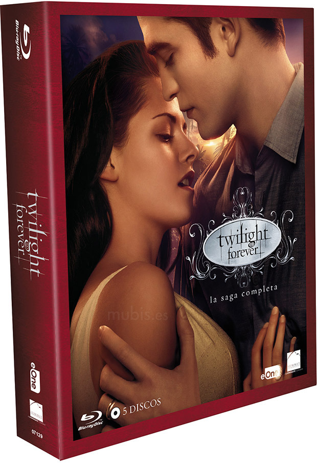 carátula Twilight Forever - Saga Crepúsculo (Digipak) Blu-ray 1