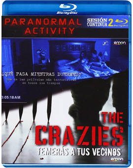 Pack Paranormal Activity + The Crazies Blu-ray