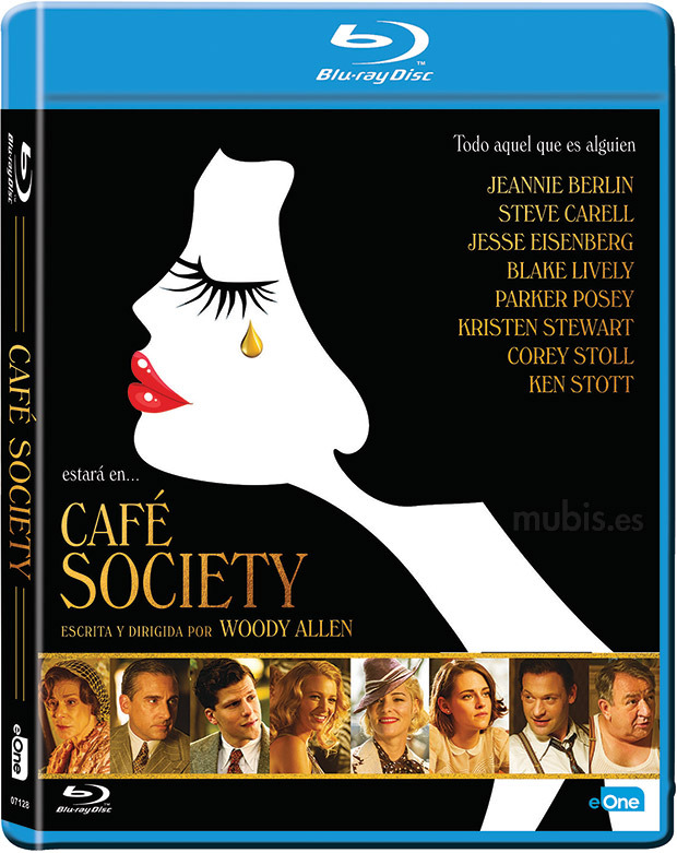 carátula Café Society Blu-ray 1