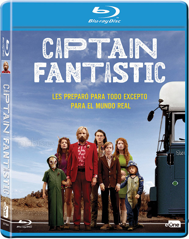 carátula Captain Fantastic Blu-ray 1