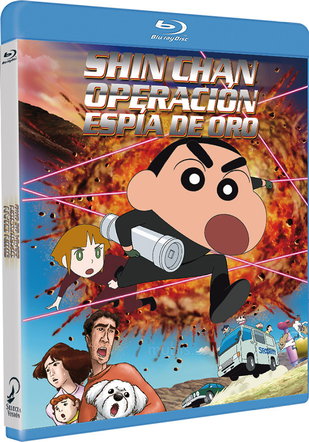 Shin Chan: Operación Espía de Oro Blu-ray