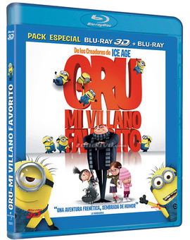 Gru, Mi Villano Favorito Blu-ray 3D