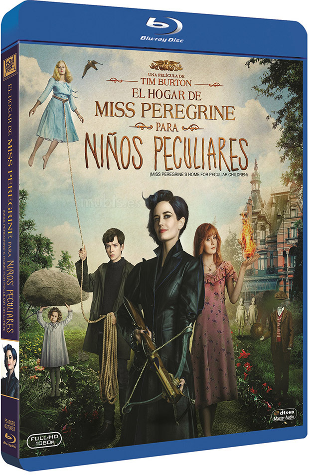 carátula El Hogar de Miss Peregrine para Niños Peculiares Blu-ray 1