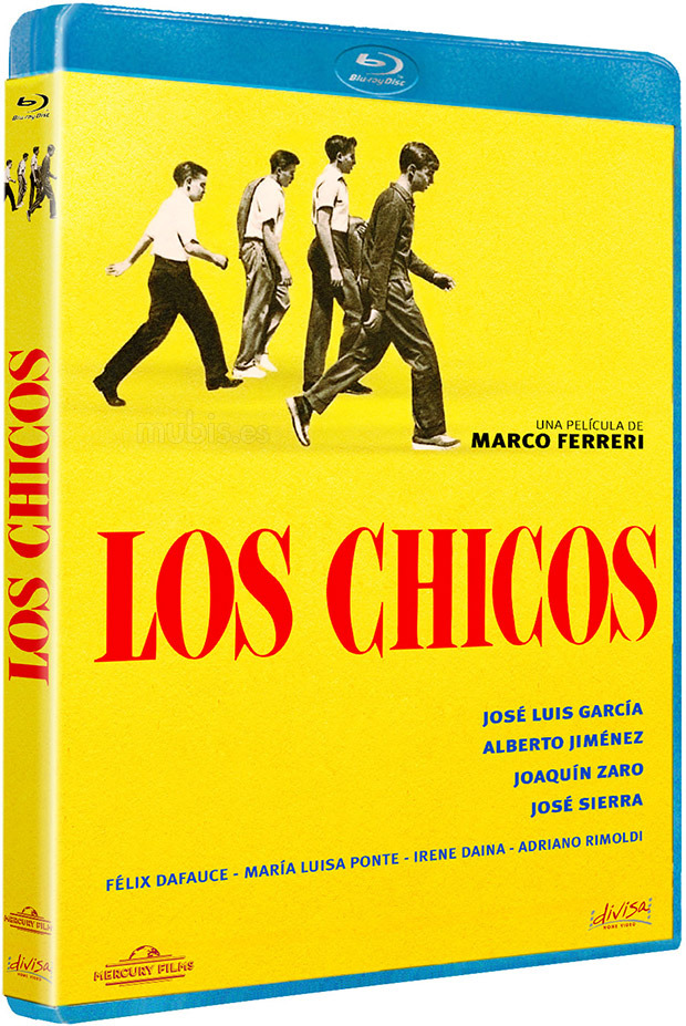 carátula Los Chicos Blu-ray 1