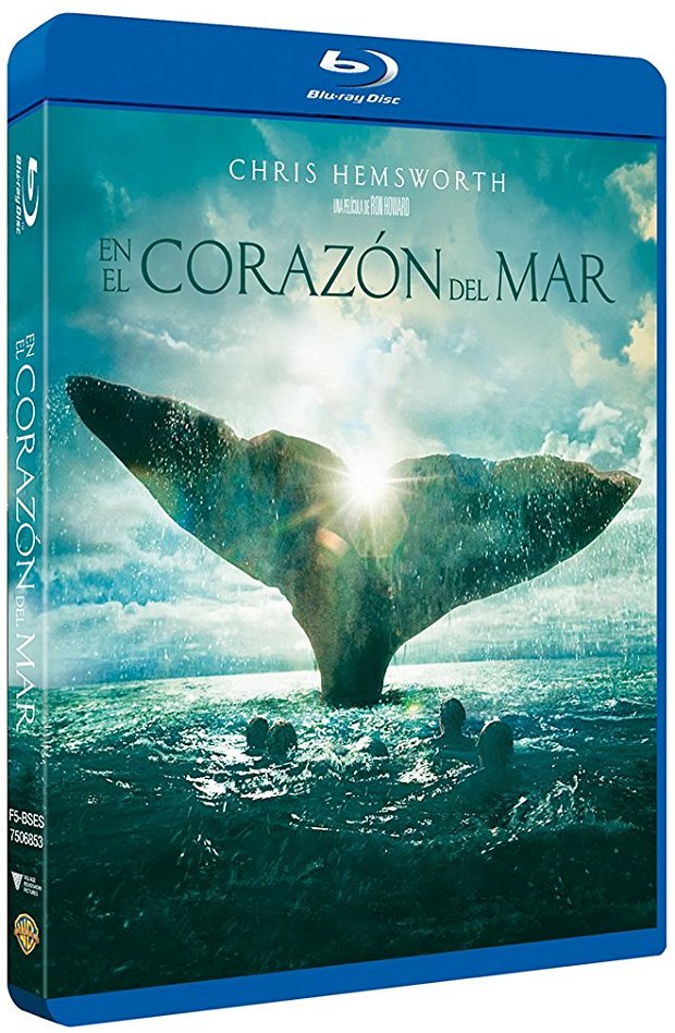 carátula En el Corazón del Mar Blu-ray 1