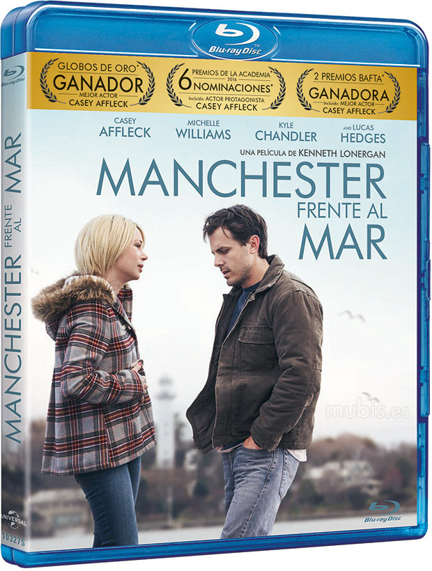 carátula Manchester frente al Mar Blu-ray 1