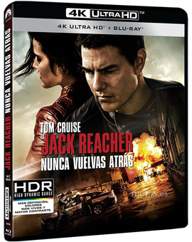 Jack Reacher: Nunca Vuelvas Atrás Ultra HD Blu-ray