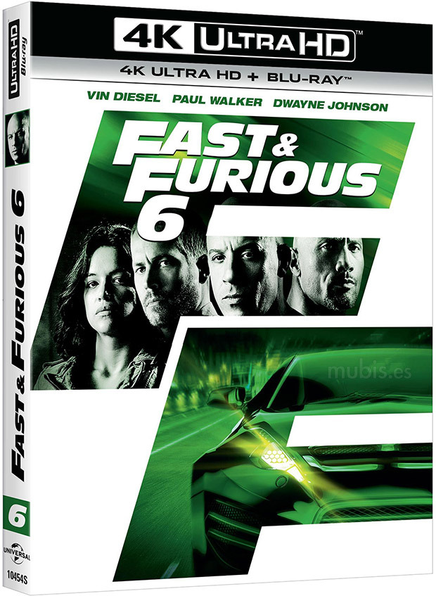 carátula Fast & Furious 6 Ultra HD Blu-ray 1