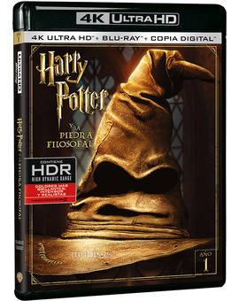 Harry Potter y la Piedra Filosofal Ultra HD Blu-ray