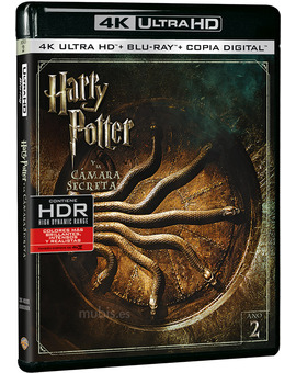 Harry Potter y la Cámara Secreta Ultra HD Blu-ray