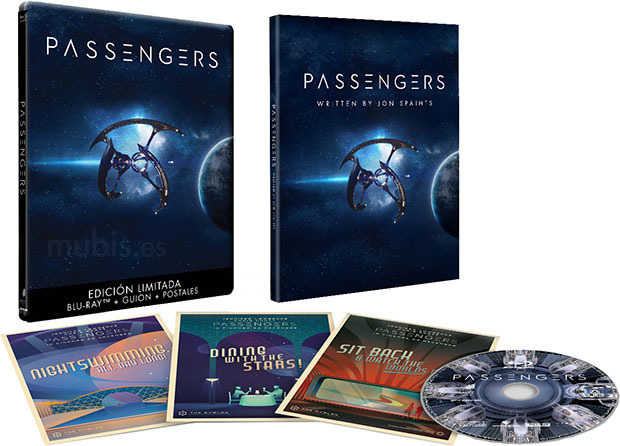 carátula Passengers - Edición Especial Blu-ray 1