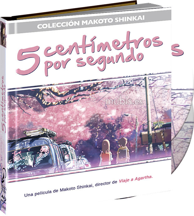 carátula 5 Centímetros por Segundo (Digibook) Blu-ray 1