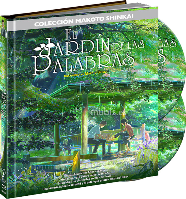 carátula El Jardín de las Palabras (Digibook) Blu-ray 1