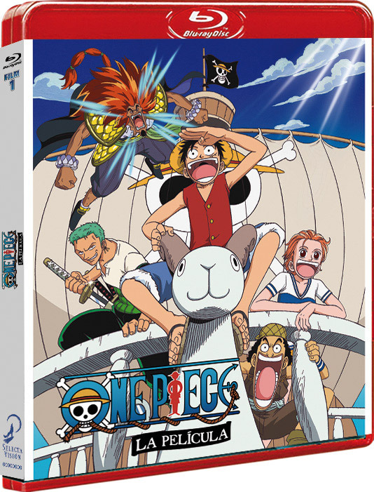 carátula One Piece. La Película Blu-ray 1