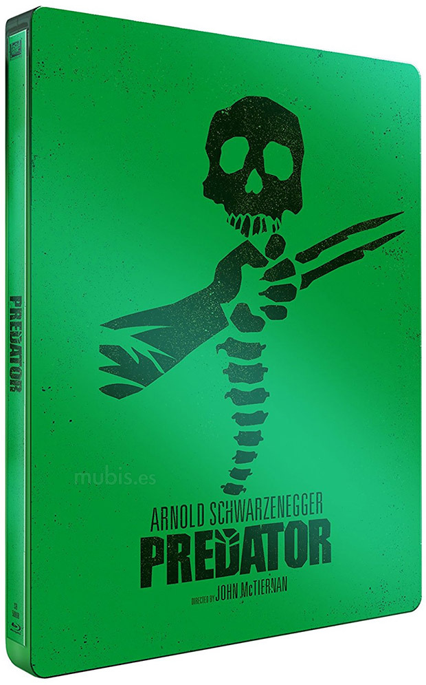 carátula Depredador - Edición Metálica Blu-ray 1