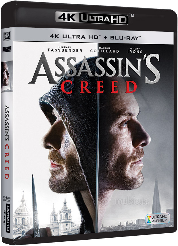 carátula Assassin's Creed Ultra HD Blu-ray 1