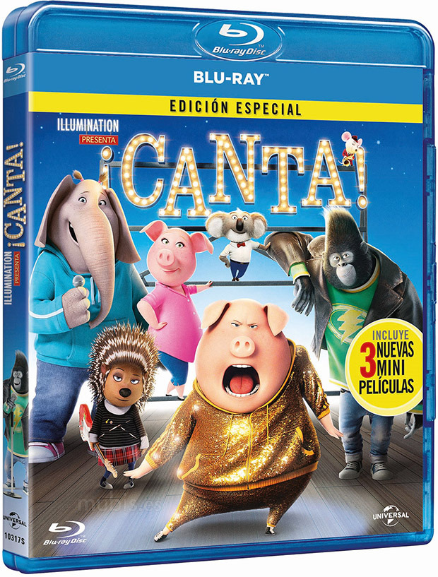 carátula ¡Canta! Blu-ray 1