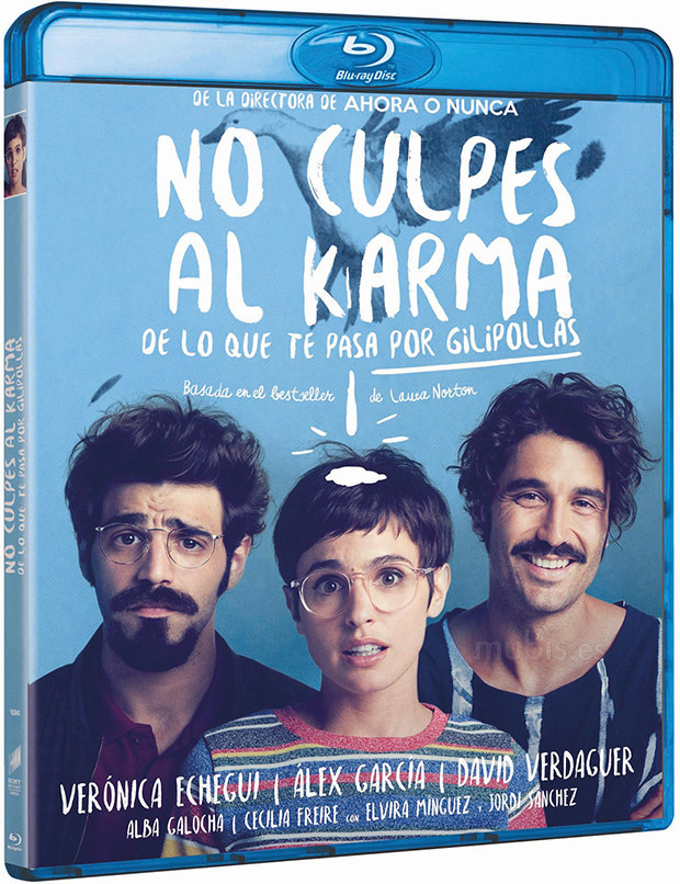 carátula No Culpes al Karma de lo que te pasa por Gilipollas Blu-ray 1
