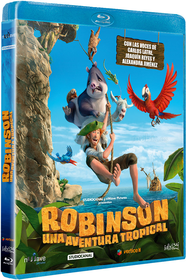carátula Robinson, Una Aventura Tropical Blu-ray 1