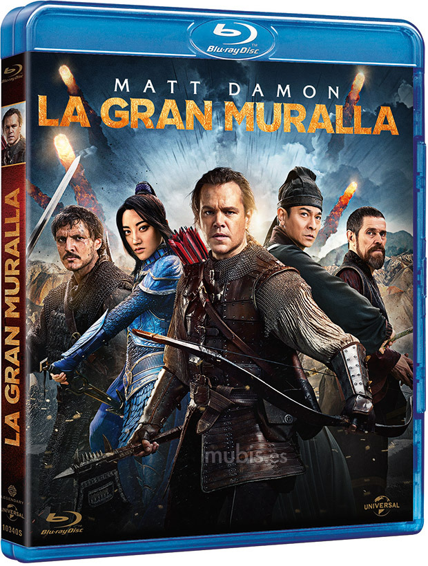 carátula La Gran Muralla Blu-ray 1