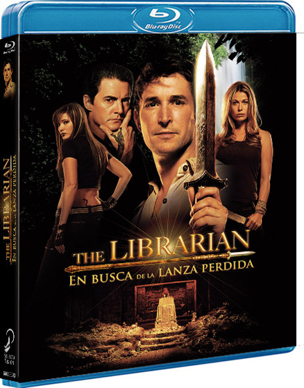 carátula El Bibliotecario: En Busca de la Lanza Perdida Blu-ray 1