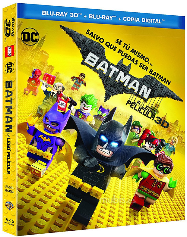 carátula Batman: La Lego Película Blu-ray 3D 1