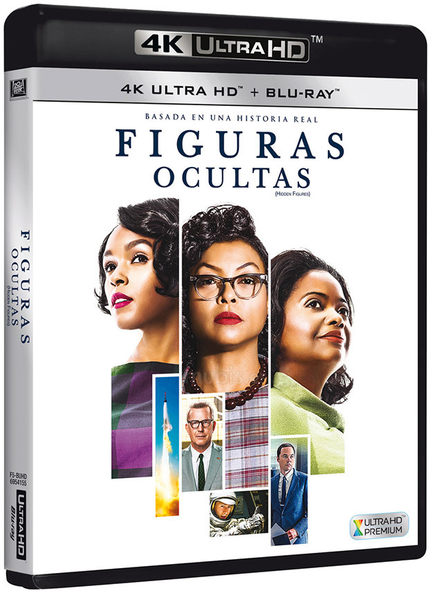 carátula Figuras Ocultas Ultra HD Blu-ray 1