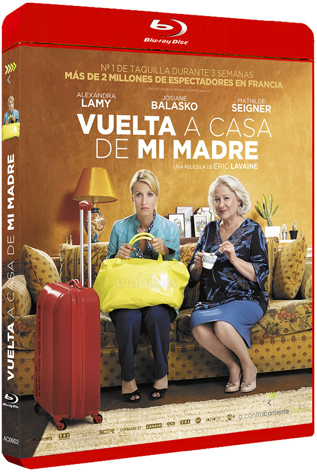 carátula Vuelta a Casa de mi Madre Blu-ray 1