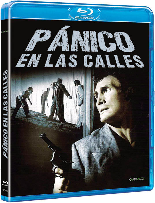 carátula Pánico en las Calles Blu-ray 2
