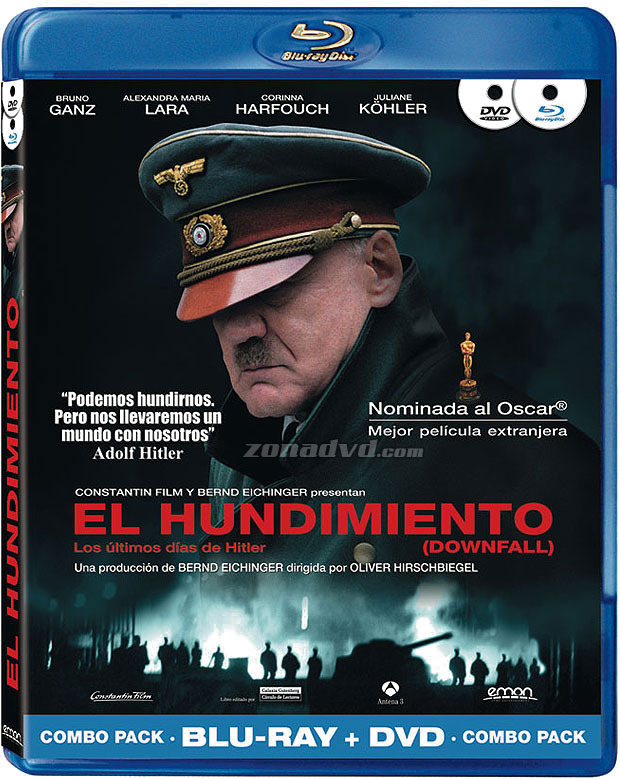 carátula El Hundimiento (Combo Blu-ray + DVD) Blu-ray 1